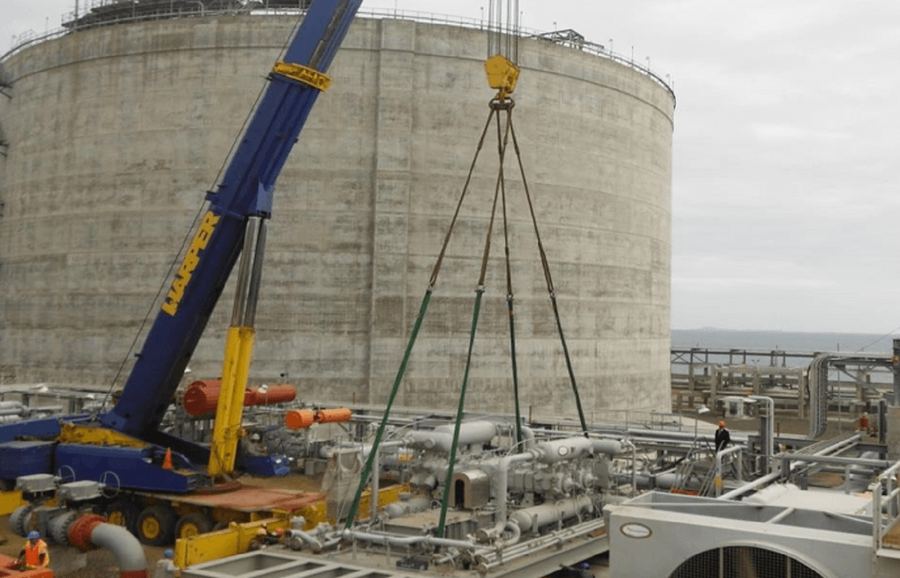 Natural gas compression station — Sempra / IEnova
