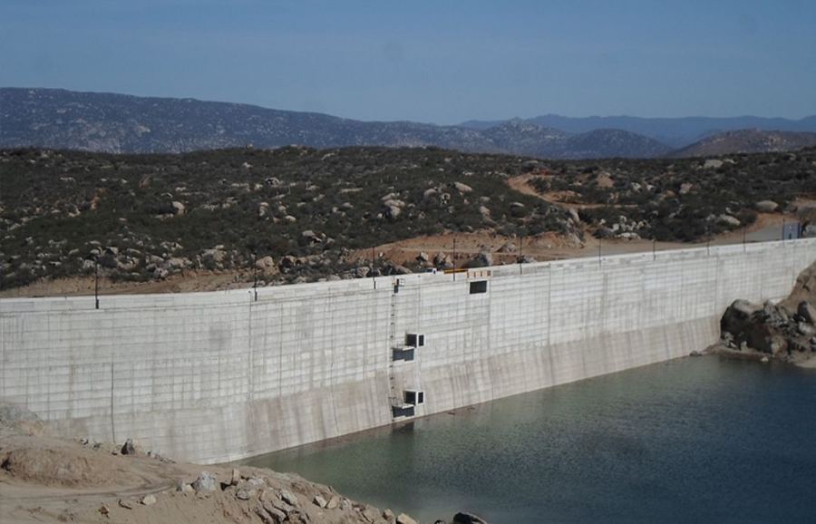 Las Auras dam — SIDUR